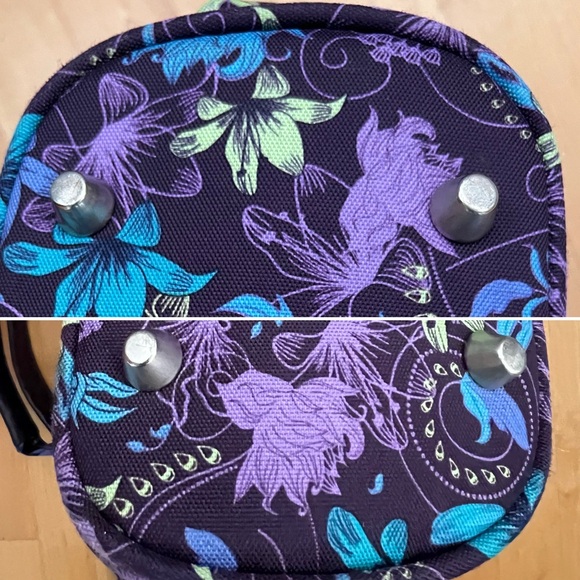 ✈️🧳Nearly New Ricardo Beverly Hills Carry-On Tote | Purple Floral - Picture 8 of 17